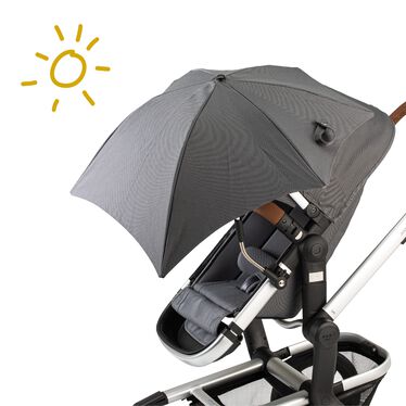 Schützen Sie Ihr Kind mit diesem Sonnenschirm für den Kinderwagen